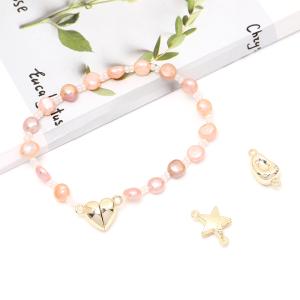 色褪せにくい14KGPゴールドメッキ マグネッ...の詳細画像5