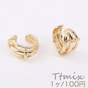 高品質イヤーカフ 9×17mm 3連 スリット入...の商品画像