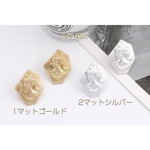 デザインチタンピアス 人像 17×21mm(2ヶ)の詳細画像1