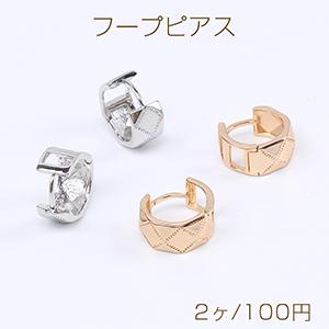 SWAROVSKI　ゴールドフープピアス ストーン付き SWAROVSKI スワロフスキー ミニフープピアス ゴールド 5022451