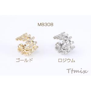 高品質ジルコニアイヤーカフ 9×15×16mm...の詳細画像1