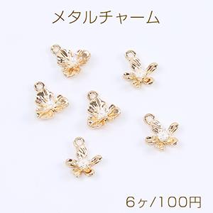 メタルチャーム フラワーチャーム 全2種 カン付き ゴールド 6ヶ M85 ビーズアンドパーツ 通販 Yahoo ショッピング