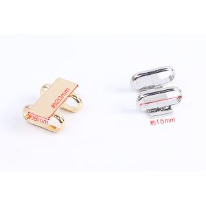 帯留め金具 長方形型 8×20mm 台座パーツ...の詳細画像3