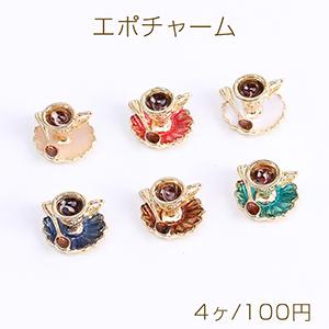 エポチャーム コーヒーカップ 10×13mm ゴ...の商品画像