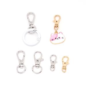 キーホルダー回転カン金具 9×23mm(10ヶ)の詳細画像4