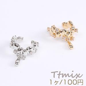 高品質ジルコニアイヤーカフ しずく型 18mm ...の商品画像