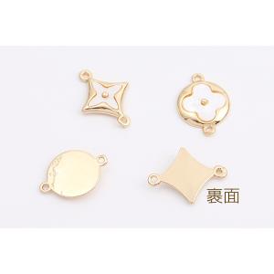 高品質シェルチャーム 全2種 ゴールド(1ヶ)の詳細画像2