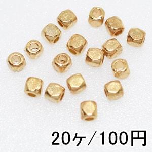 【20個】メタリックパーツ メタルビーズ ロンデル39｜yu-beads-parts