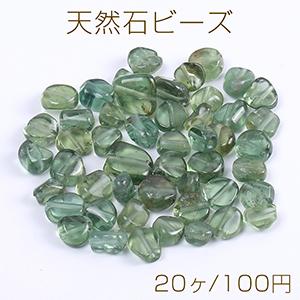 天然石ビーズ 天然石さざれ石 グリーンストーン（20ヶ）｜yu-beads-parts
