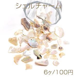 シェルチャーム さざれ 横穴あり｜yu-beads-parts