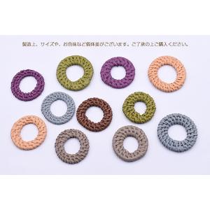 染色ラタンパーツ サークル 35〜38mm チ...の詳細画像3