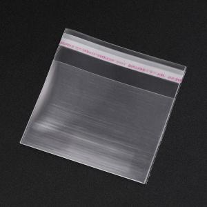 OPP袋 200枚 テープ付 8×8cm フタ...の詳細画像3