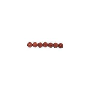 茶金石 ラウンドカット 4mm（35cm）｜yu-beads-parts