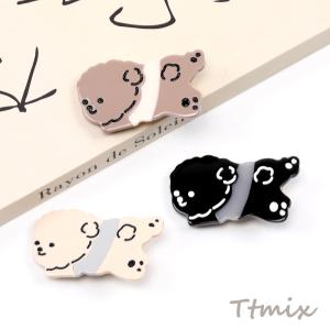 miu miu（ミュウミュウ） アクセサリー エナメルメタル ヘアクリップ