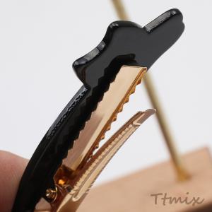 ヘアクリップ 猫 ネコ ドット模様 動物モチー...の詳細画像4