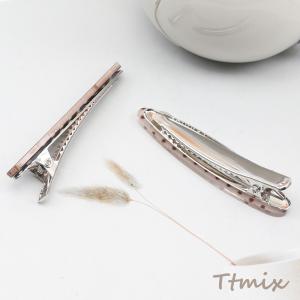 ヘアクリップ ドット柄 レトロ風 髪飾り ヘア...の詳細画像2