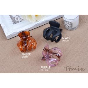 アクリルバンスクリップ ヘアアクセサリー 4....の詳細画像1