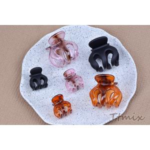 アクリルバンスクリップ ヘアアクセサリー 4....の詳細画像3