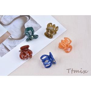 アクリルバンスクリップ ヘアアクセサリー 19...の詳細画像3