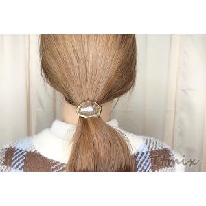 マーブルカラーカボションヘアゴム(1ヶ)の詳細画像5
