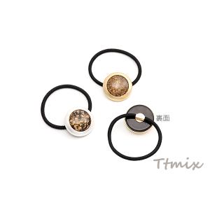 ヘアゴム ポニーフック 丸型 32mm(1ヶ)の詳細画像4