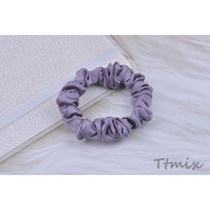 シュシュ ヘアアクセサリー 6.5cm グレー...の詳細画像5