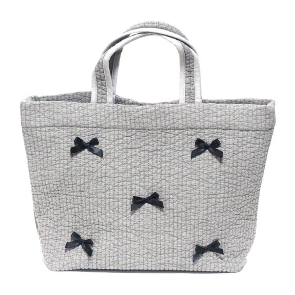 【宅配便送料無料】バッグ/ヌビバッグ A4入ります！リボン付き Mサイズ マチあり 内ポケット付き ...