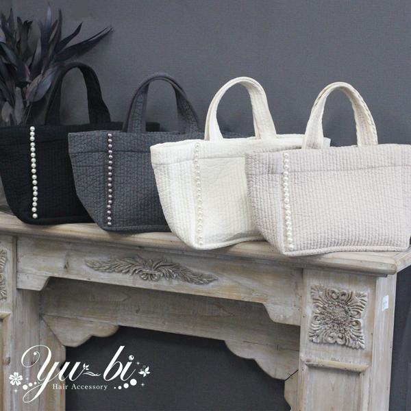 【宅配便送料無料】バッグ/ヌビバッグ  人気 エレガント パール 上品 Sサイズ 舟形 7mm マチ...