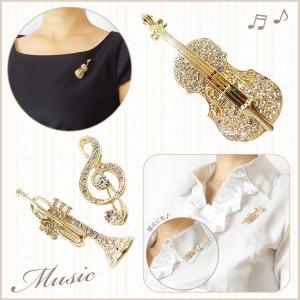 SWAROVSKI（スワロフスキー） ブローチ グランドピアノ 音楽