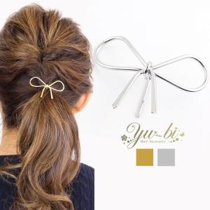 ポニーフック/大きめ 楕円 ライン加工 メタル pn20☆シルバー/ゴールド