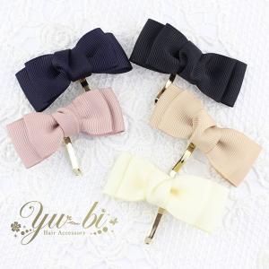 ヘアゴム メタリック調コットンパール風ボールビーズじゃらじゃらゴム