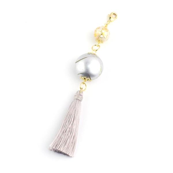 【ゆうパケット送料250円】かんざし/和風 タッセル さくら ビーズ スティック お箸かんざし 簪 ...