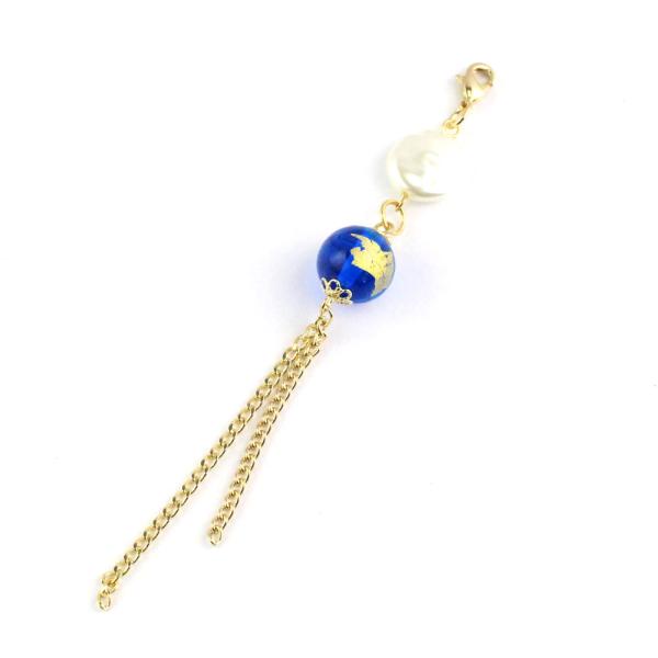 【ゆうパケット送料250円】【オリジナル】【日本製】かんざし/ 和風ビーズ ゴールド お箸かんざし ...