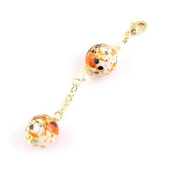 【ゆうパケット送料250円】【オリジナル】かんざし/和柄ビーズ  スティック お箸かんざし 簪 1本...