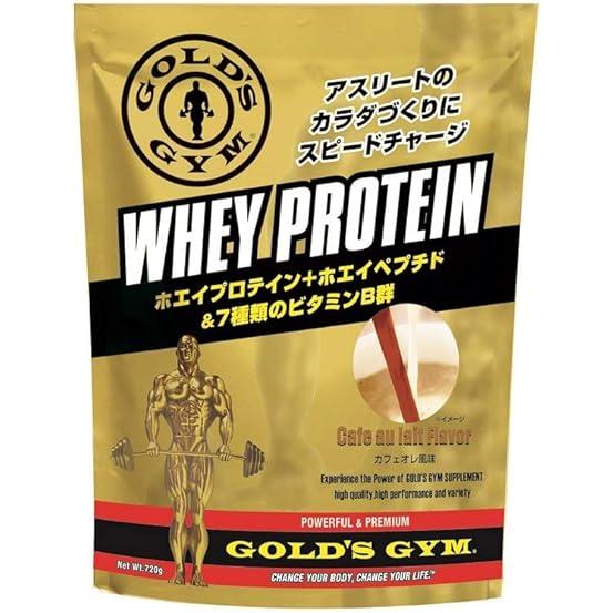 ゴールドジム プロテイン 720g GOLD&apos;s GYM ホエイプロテイン　カフェオレ