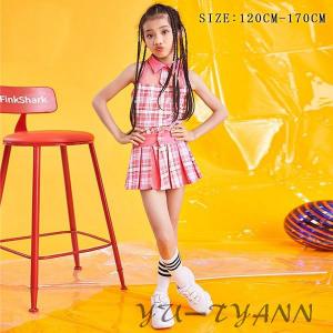 キッズダンス衣装 ヒップホップ チアガール セットアップ