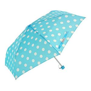 アテイン 婦人用 軽量楽々3段折畳傘 親骨50cm コインドット サックス 5150