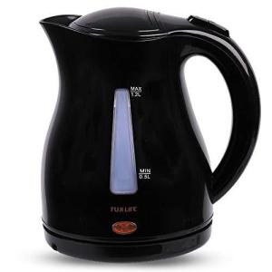 シンプル 自動電源OFF 空焚き防止 1.2L ブラック