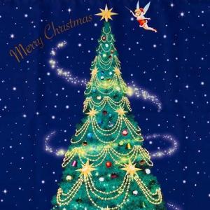 新品 ディズニー クリスマス リース タペストリー その他