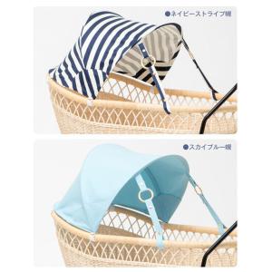 東京乳母車 プスプス ブラック本体+マリンスト...の詳細画像2