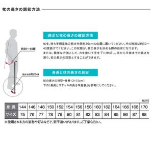 幸和製作所 らくらく4点杖 EA4-101 多...の詳細画像5