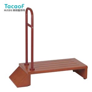 あがりかまち用 たちあっぷ 片手すり CKE-02 ステップ台付 矢崎化工