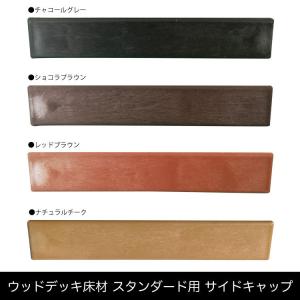 ウッドデッキ スタンダード床材用 サイドキャッ...の詳細画像1