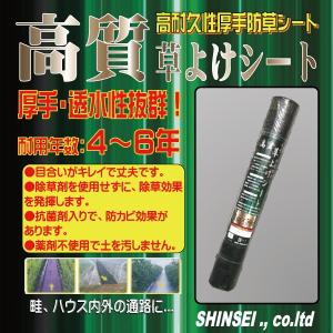 シンセイ 高質 防草・草よけシート 0.5m×...の詳細画像1