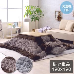 イケヒコ こたつ布団 長方形 190×240cm コタツ掛け布団 薄掛け 洗濯機