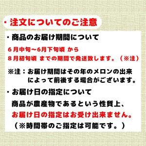 夕張メロン 訳あり 8kg 前後 個選品 3玉...の詳細画像3
