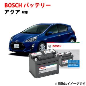 トヨタ アクア AQUA 1.5i DAA-NHP10H バッテリー ボッシュ BOSCH PS-4F/LN0 新品 メーカー補充電あり 安心保証付き