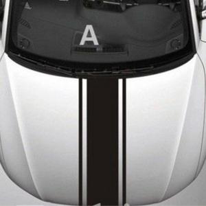 車 汎用 ボンネット エンジンフード ステッカ...の詳細画像2