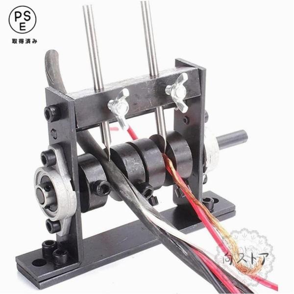 ストリッパー 電工 同軸ケーブル ストリッパー 電線皮むき機 ケーブル皮むき機 1mm-30mm 手...