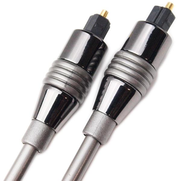 Amulech　長さ5.0m（500cm）　ハイレゾ音源192kHz/24bit対応　角形−角形　光...